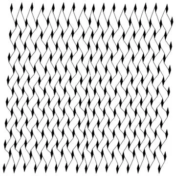 Vector drawing. Modern stylish texture. Repeating geometric tiles with a dott 库存插图