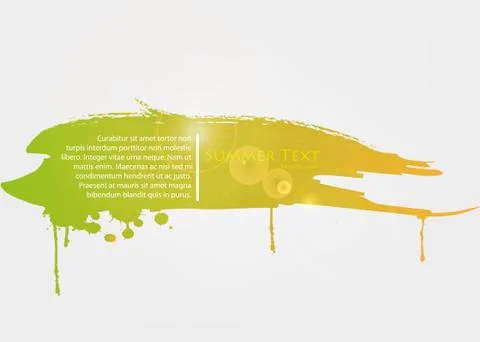 Vector drawing paint-roller Stock Illustration