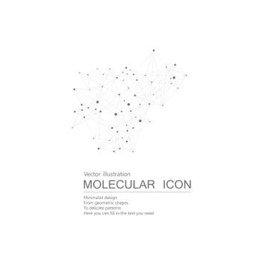 Vector drawn abstract symbol. Isolated on white background. Illustrazione stock