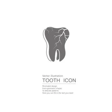 Vector drawn teeth. Isolated on white background. 스톡 일러스트