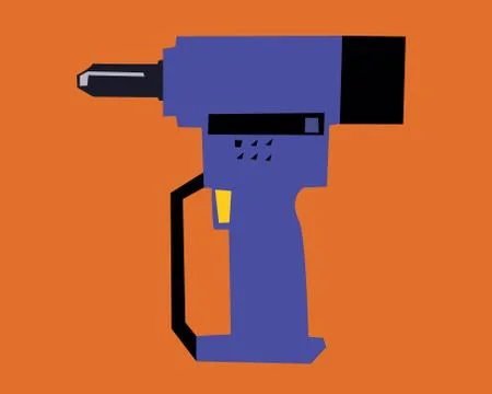 Vector drill Stock Illustration