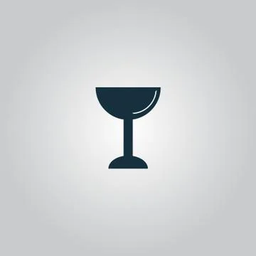 Vector drink wineglass Stock Illustration