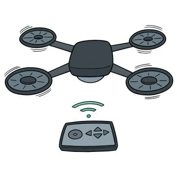 Vector of drone Stock Illustration