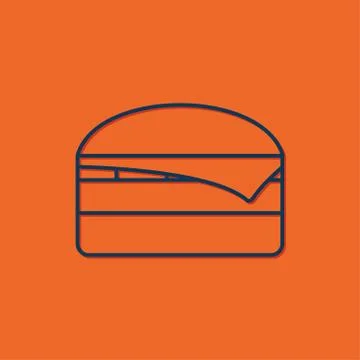 Vector drop icon Stock Illustration