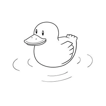 Vector of duck Stock Illustration