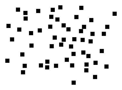 Vector Dust Particles Flat Icon Image Stock Illustration