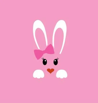 Vector Easter Bunny Stock Illustration