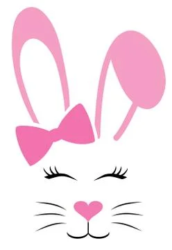 Vector Easter Bunny Illustrazione stock