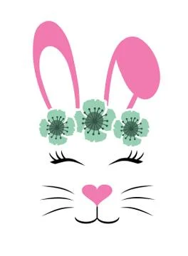 Vector Easter Bunny Stock Illustration