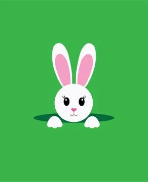 Vector Easter Bunny Stockillustratie