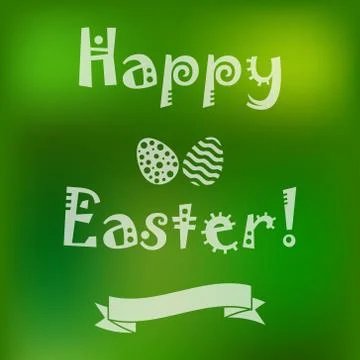 Vector easter card Stock Illustration