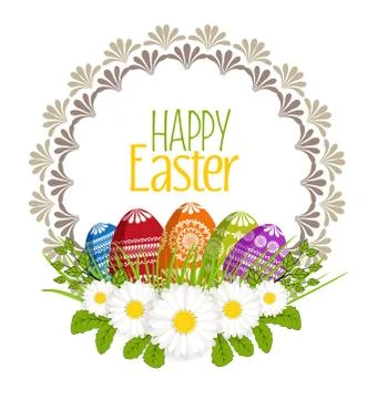 Vector Easter eggs Stock Illustration