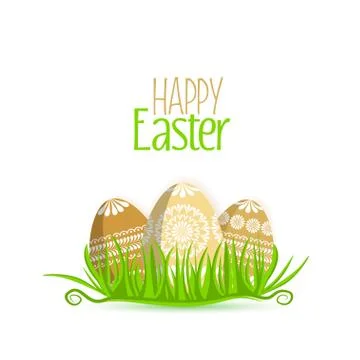 Vector Easter eggs Stock Illustration