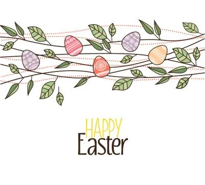 Vector Easter eggs イラスト素材