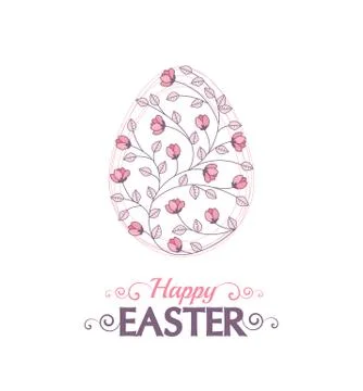 Vector Easter eggs Stock Illustration