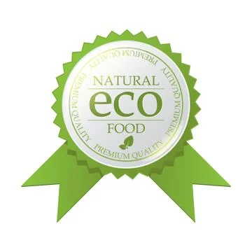 Vector ECO badge Stock Illustration