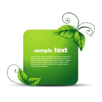 Vector eco design Stock Illustration