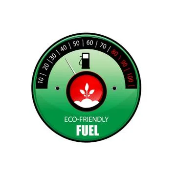 Vector ecological fuel Stock Illustration