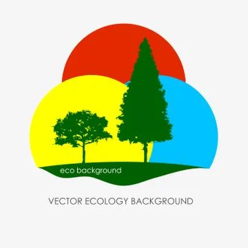 Vector ecology icon Stock Illustration