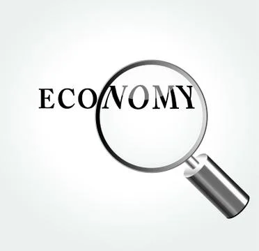 Vector economy concept Stock Illustration