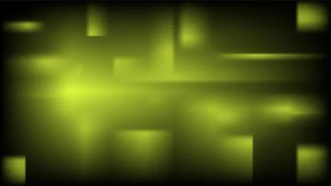 Vector editable graphics. Dynamic background with green and yellow glow. Stockillustratie