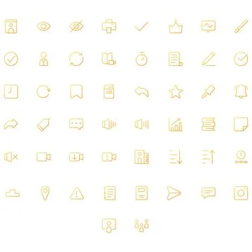 Vector of Education Icon Set. Perfect for user interface, new application. Stock Illustration