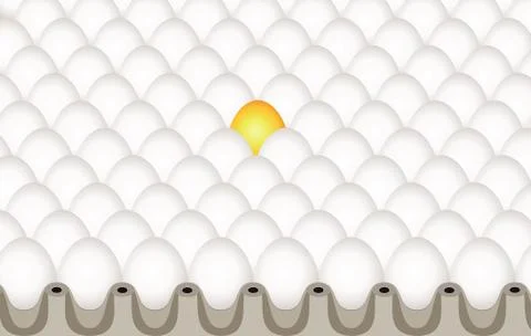 Vector eggs Illustrazione stock