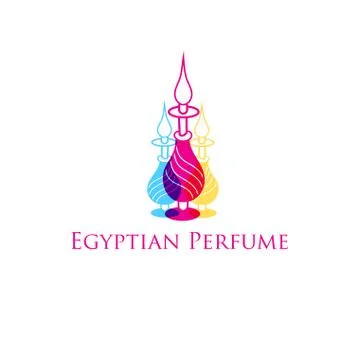 Vector Egyptian perfume Stock Illustration
