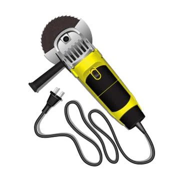 Vector electric grinder .Eps10 Stock Illustration