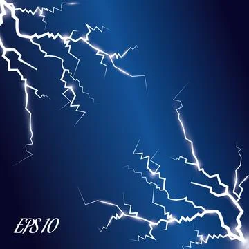 Vector Electricity charge. Illustrations on a transparent background. Stock Illustration