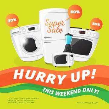 Vector electronics discount voucher template. Stock Illustration