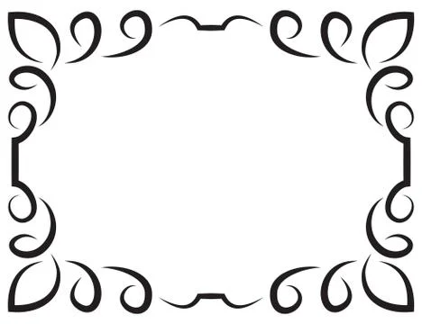 Vector elegant framework for design Stock Illustration