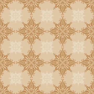 Vector elegant seamless pattern. Stock Illustration