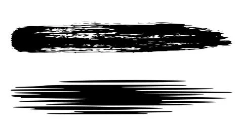 Vector element of brush Stock Illustration