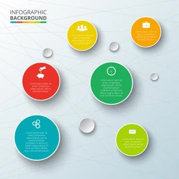 Vector element for infographic. Stock Illustration