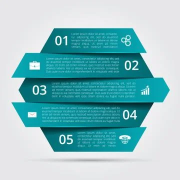Vector element for infographic. Stock Illustration