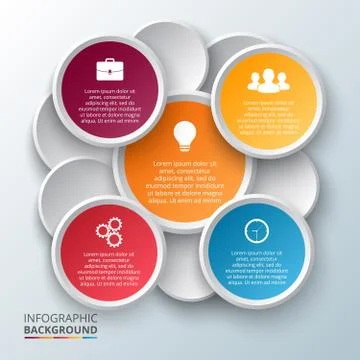 Vector element for infographic. Stock Illustration