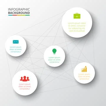 Vector element for infographic. Stock Illustration
