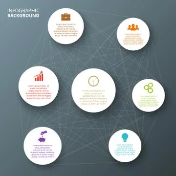 Vector elements for infographic. 스톡 일러스트
