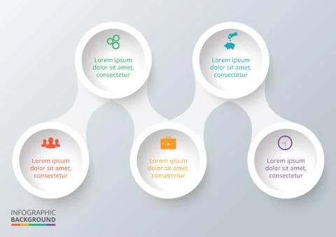 Vector elements for infographic. Stock Illustration