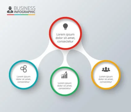 Vector elements for infographic. Stock Illustration