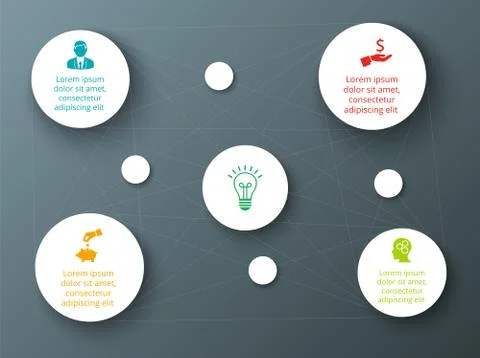 Vector elements for infographic. Stock Illustration