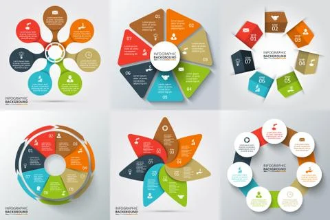 Vector elements for infographic. Stock Illustration