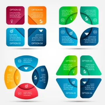 Vector elements for infographic. Stock Illustration