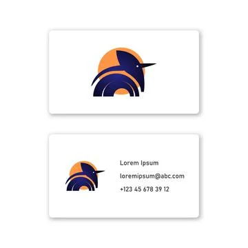 Vector elephant in flat style . Editable illustration Illustrazione stock