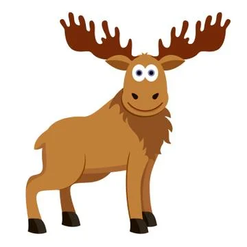 Vector elk for your ideas Stock Illustration
