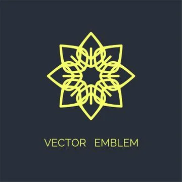 Vector emblem Stock Illustration