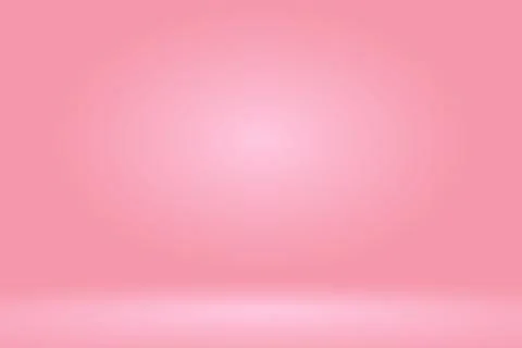 Vector :Empty pastel peach studio room background ,Template mock up for display Stock Illustration