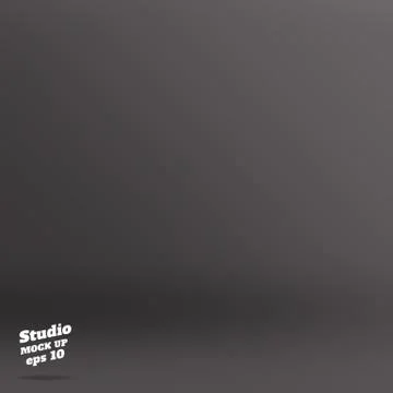 Vector ,Empty rich color style of blue grey studio room background ,Template  Illustrazione stock
