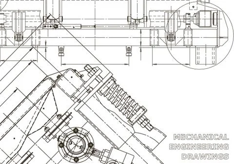 Vector engineering illustration. Cover, flyer, banner, background Stock Illustration